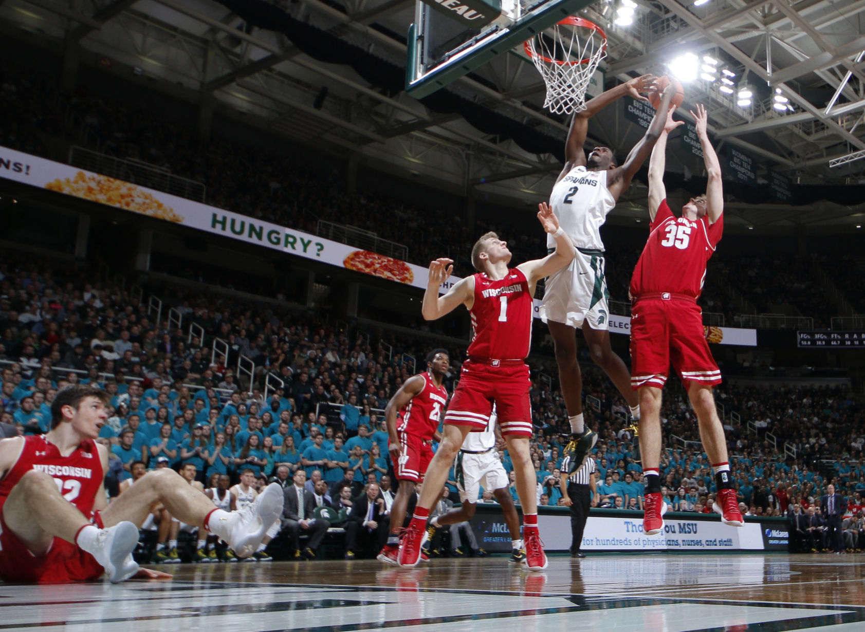 Wisconsin vs. Michigan State